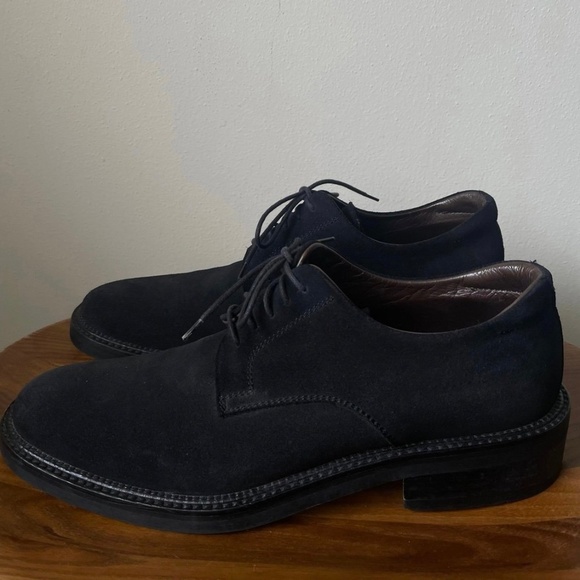 To Boot New York Adam Derrick FELIX DERBY Black Suede Oxford - Picture 4 of 10